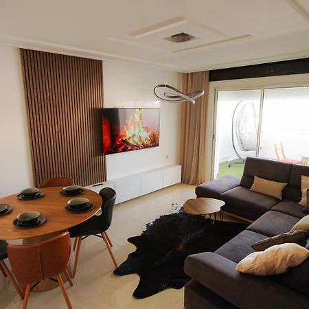 Appartement With Terasse 5 Min To Tanger Marina-Free Parking Exterior foto